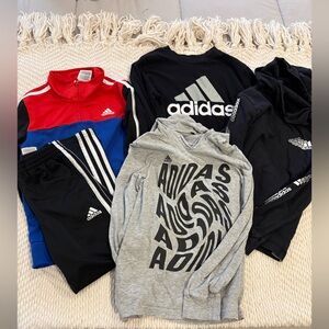 Adidas size 6 little boys lot